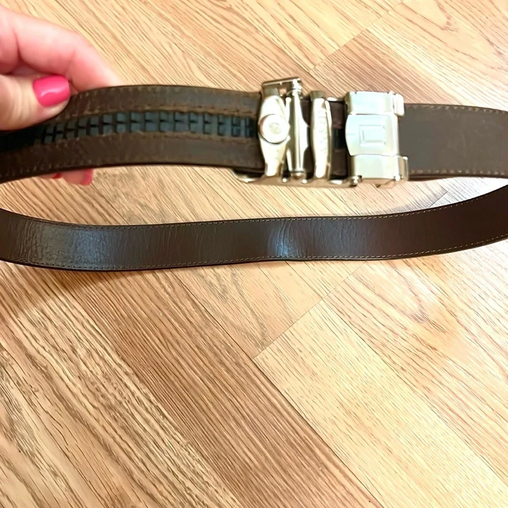 Anson Belt & Buckle, Premium Full Grain Leather Belt, ALL 5-STAR REVIEW, EUC,OS